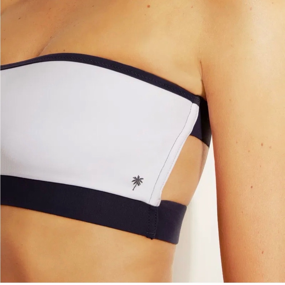 Hiedi Klein Reversible Bandeau Swimsuit Top